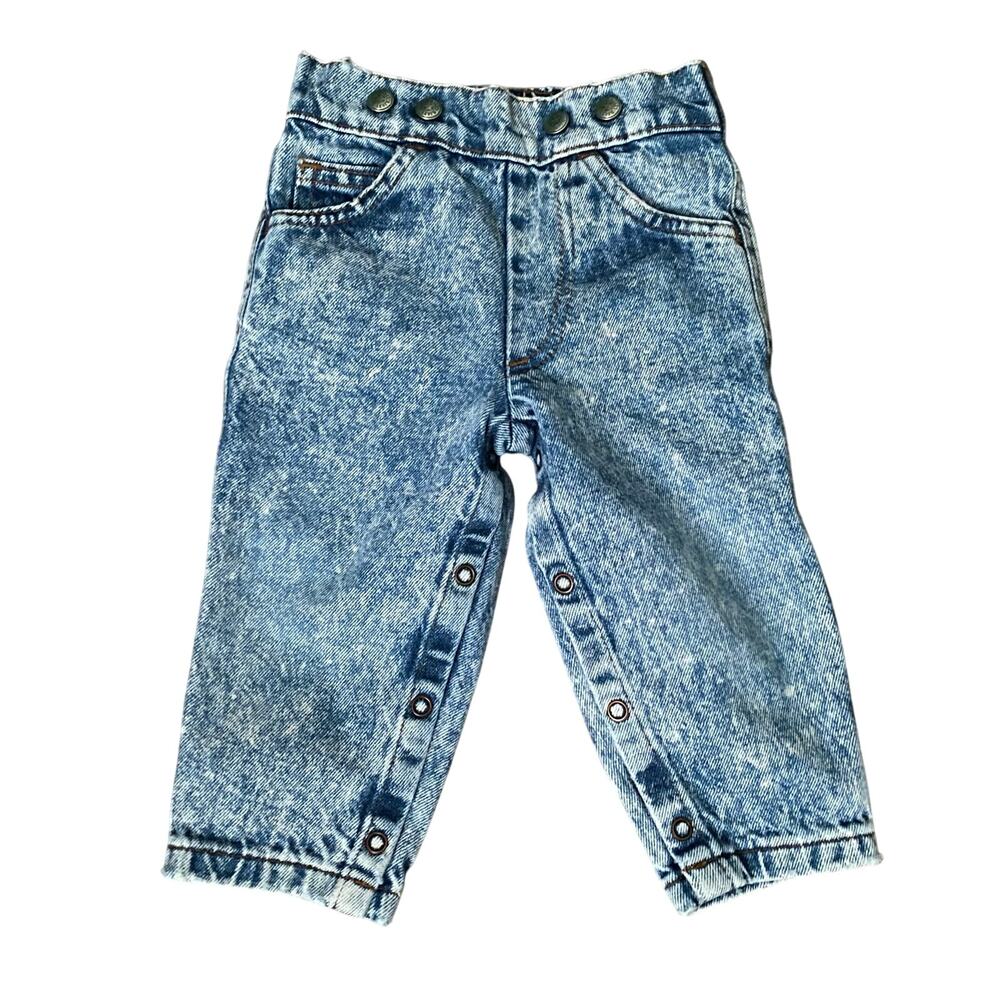 Vintage baby Levi’s  jeans stonewash, orange tab size 18 months